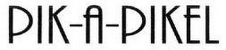 PIK-A-PIKEL logo