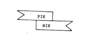PIK NIK logo