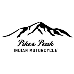 PIKES PEAK INDIAN MOTORCYCLE logo