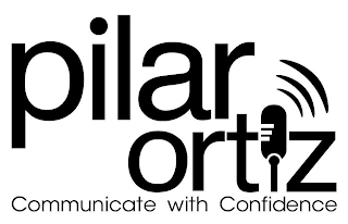 PILAR ORTIZ COMMUNICATE WITH CONFIDENCE logo