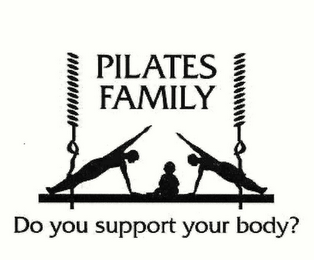 PILATES FAMILY DO YOU SUPPORT YOUR BODY? logo