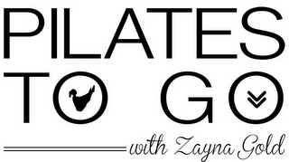 PILATES TO GO WITH ZAYNA GOLD logo