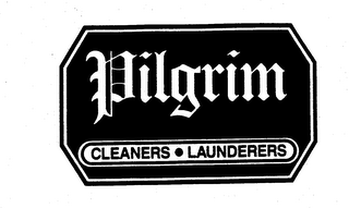 PILGRIM CLEANERS LAUNDERERS logo