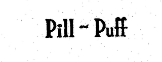 PILL AND PUFF logo