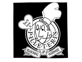 PILLETERI'S SEASONING & MARINADE YOU'LLLOVE IT logo