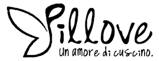 PILLOVE UN AMORE DI CUSCINO. logo