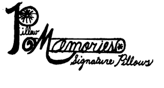 PILLOW MEMORIES SIGNATURE PILLOWS logo