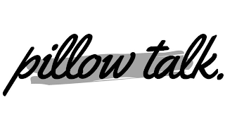 PILLOW TALK. logo