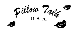 PILLOW TALK U.S.A. logo