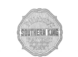 PILLSBURY'S SOUTHERN KING PATENT XXXX FLOUR logo