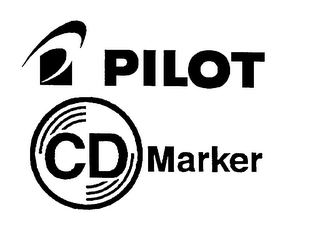 PILOT CD MARKER logo