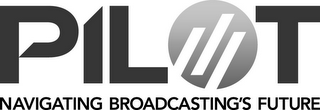 PILOT NAVIGATING BROADCASTING'S FUTURE logo