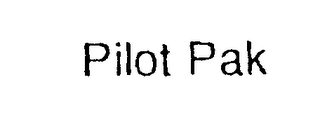 PILOT PAK logo
