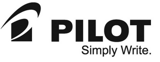 PILOT SIMPLY WRITE. logo