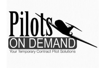 PILOTS ON DEMAND YOUR TEMPORARY CONTRACT PILOT SOLUTIONS logo