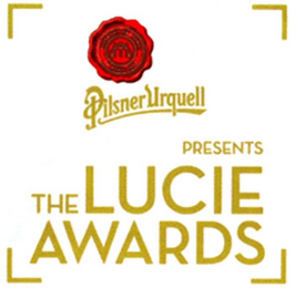 PILSNER URQUELL PRESENTS THE LUCIE AWARDS logo