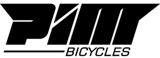 PIM BICYCLES logo
