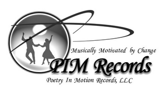 PIM RECORDS MUSICALLY MOTIVATED BY CHANGE POETRY IN MOTION RECORDS, LLC logo