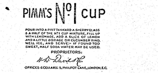 PIMM'S NO. 1 CUP logo