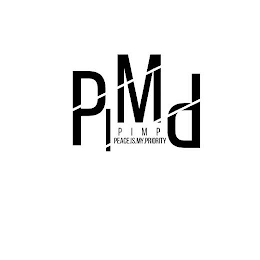 PIMP PIMP PEACE.IS.MY.PRIORITY logo