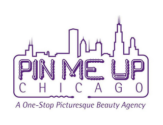 PIN ME UP CHICAGO A ONE-STOP PICTURESQUE BEAUTY AGENCY logo