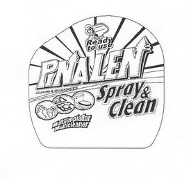 PINALEN SPRAY & CLEAN CLEANS & DEODORIZES MULTILIMPIADOR MULTICLEANER READY TO USE logo