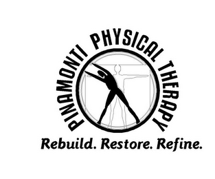 PINAMONTI PHYSICAL THERAPY REBUILD. RESTORE. REFINE. logo