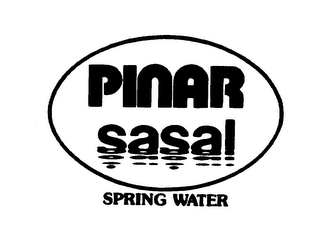 PINAR SASAL SPRING WATER logo
