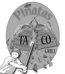 PINATAS TACO GRILL logo