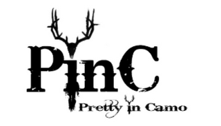 PINC PRETTY IN CAMO logo