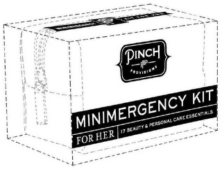 PINCH PROVISIONS PP MINIMERGENCY KIT FOR HER 17 BEAUTY & PERSONAL CARE ESSENTIALS logo
