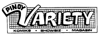 PINDY VARIETY KOMIKS - SHOWBIZ - MAGASIN logo
