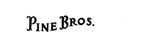 PINE BROS. logo