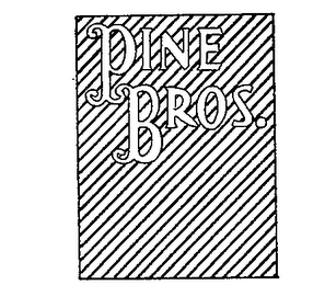 PINE BROS. logo