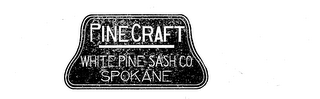 PINE CRAFT WHITE PINE SASH CO. SPOKANE logo