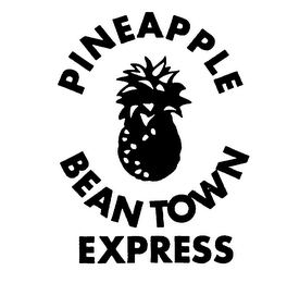 PINEAPPLE BEANTOWN EXPRESS logo