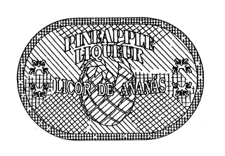 PINEAPPLE LIQUEUR - LICOR DE ANANAS logo
