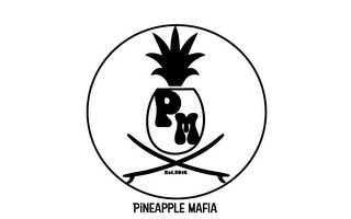 PINEAPPLE MAFIA P M EST.2016 logo