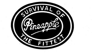 PINEAPPLE SURVIVAL OF THE FITTEST logo