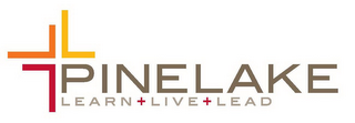 PINELAKE LEARN + LIVE + LEAD logo