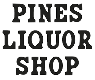 PINES LIQUOR SHOP logo