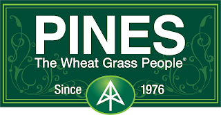 PINES THE WHEAT GRASS PEOPLE SINCE 1976 logo