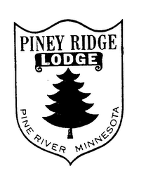 PINEY RIDGE LODGE PINE RIVER MINNESOTA logo