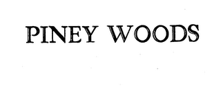 PINEY WOODS logo