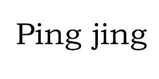 PING JING logo