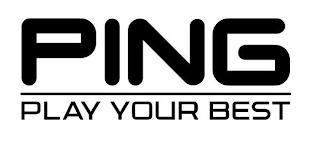 PING PLAY YOUR BEST logo