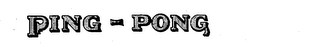PING PONG logo
