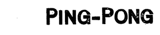PING-PONG logo
