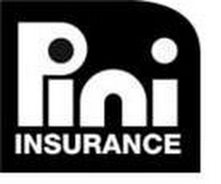 PINI INSURANCE logo
