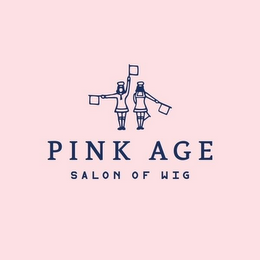 PINK AGE SALON OF WIG logo
